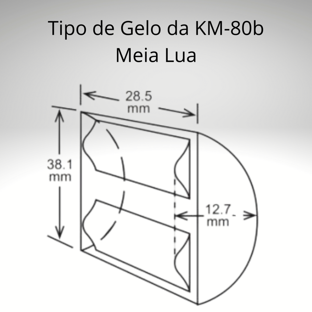 Hoshizaki KM-80B Máquina de Gelo - Imagem 2