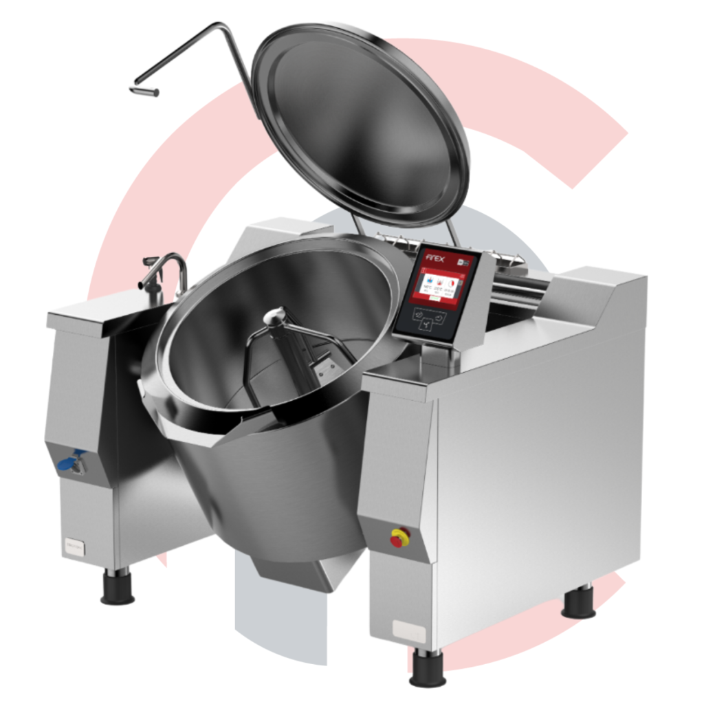 Caldeirão Basculante Industrial Automatizado Firex