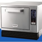 Forno de convecção de alta velocidade Panasonic NE-SCV3 em inox com painel touch